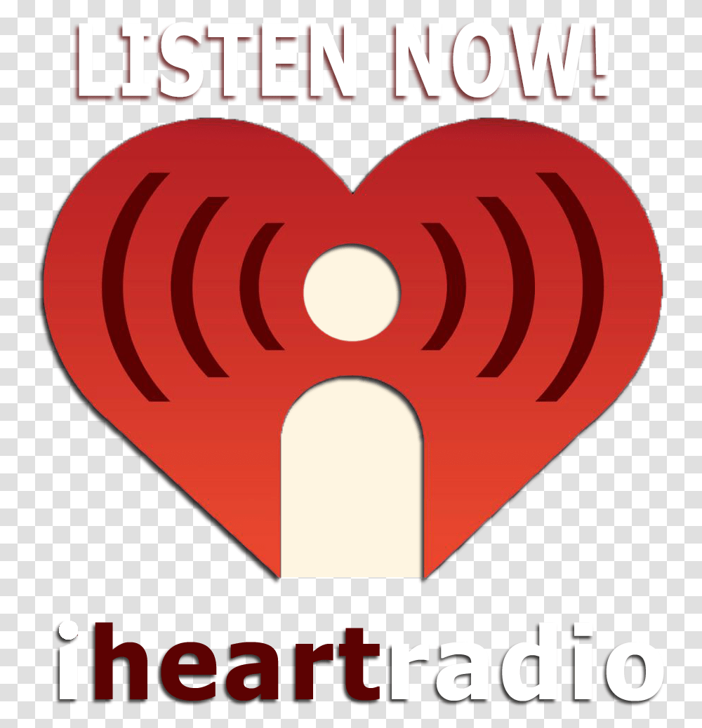 Iheartradio Logo Iheartradio, Poster, Advertisement, Label Transparent Png