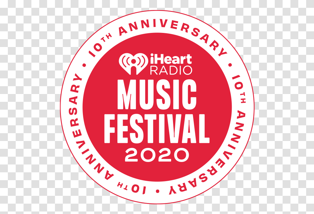 Iheartradio Music Festival Heart Music Festival 2020, Label, Text, Sticker, Logo Transparent Png