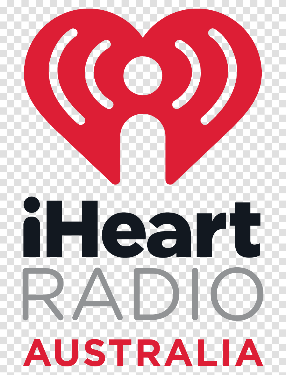 Ihr Australia Vertical Color Iheartradio Logo, Trademark, Label Transparent Png