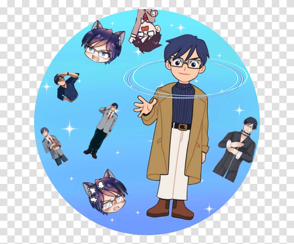 Iida Is Sonic If He Runs Fast Cute Love Blue Cartoon, Person, Performer, Magician, Poster Transparent Png