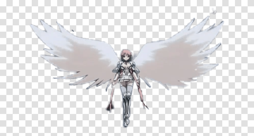 Ikaros Download Sora No Otoshimono Ikaros Sticker, Angel, Archangel, Bird Transparent Png