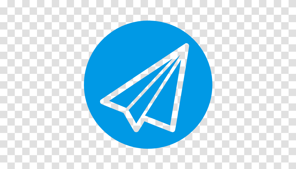 Ikonka Telegram Image, Triangle, Moon, Outer Space Transparent Png