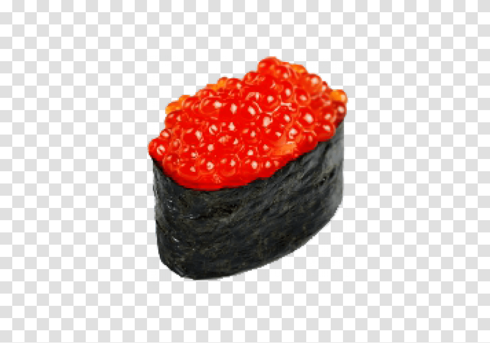 Ikura Salmon Egg Sushi, Plant, Produce, Food, Fruit Transparent Png