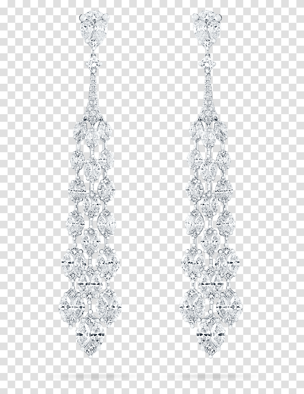 Il 09 014 01 Illusion Earrings Copy Chandelier Marquise Earrings, Accessories, Accessory, Jewelry Transparent Png