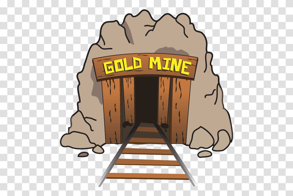 Illegal Gold Mining In Amazon S El Dorado Mining News Clip Art Gold Mine, Furniture, Chair, Wood Transparent Png