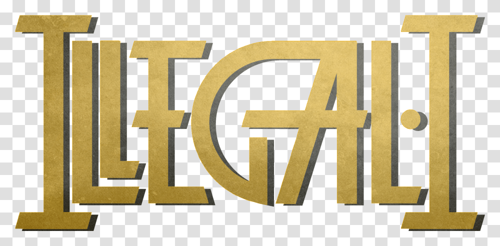 Illegal I Graphic Design, Word, Logo, Trademark Transparent Png