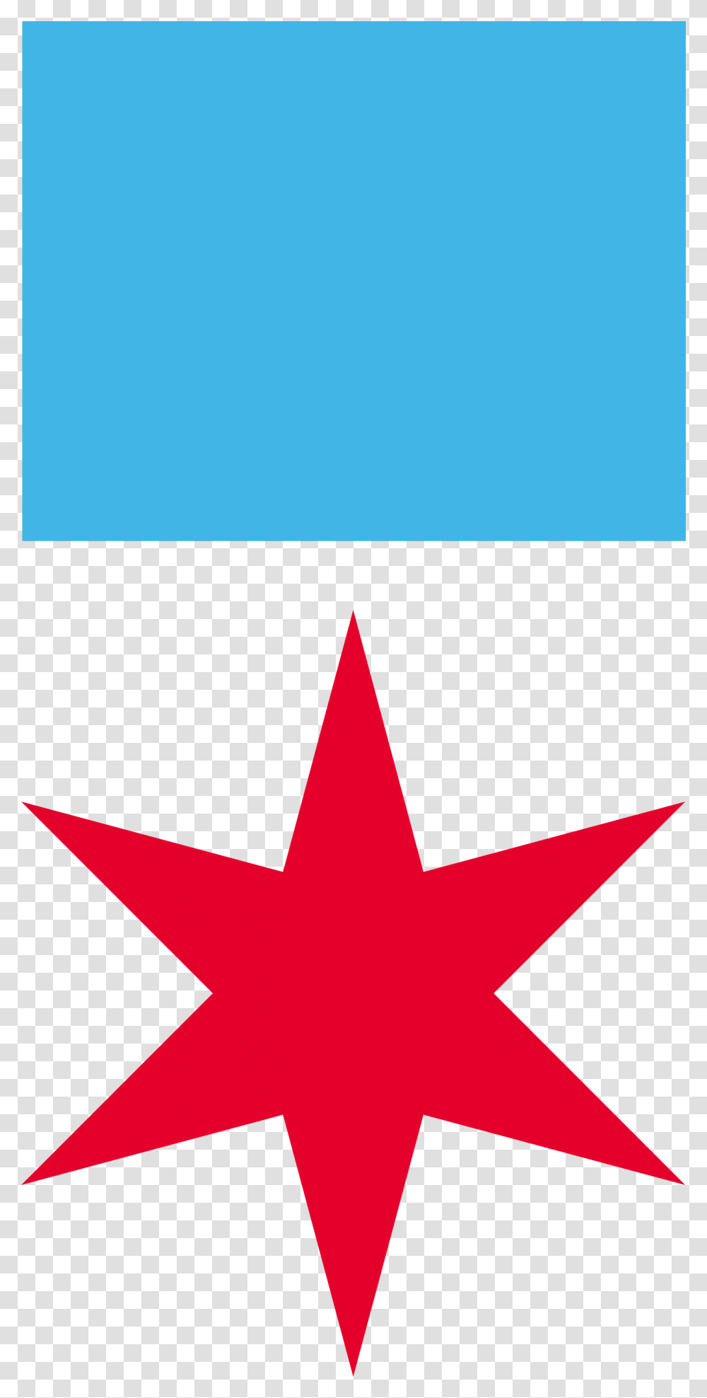 Illinois Flag Chicago Flag, Star Symbol, Cross, Leaf Transparent Png