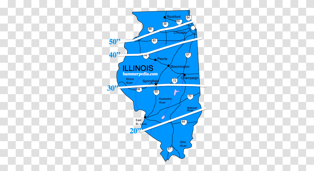 Illinois Frost Line Hammerpedia Illinois Frost Line Depth, Plot, Map, Diagram, Atlas Transparent Png