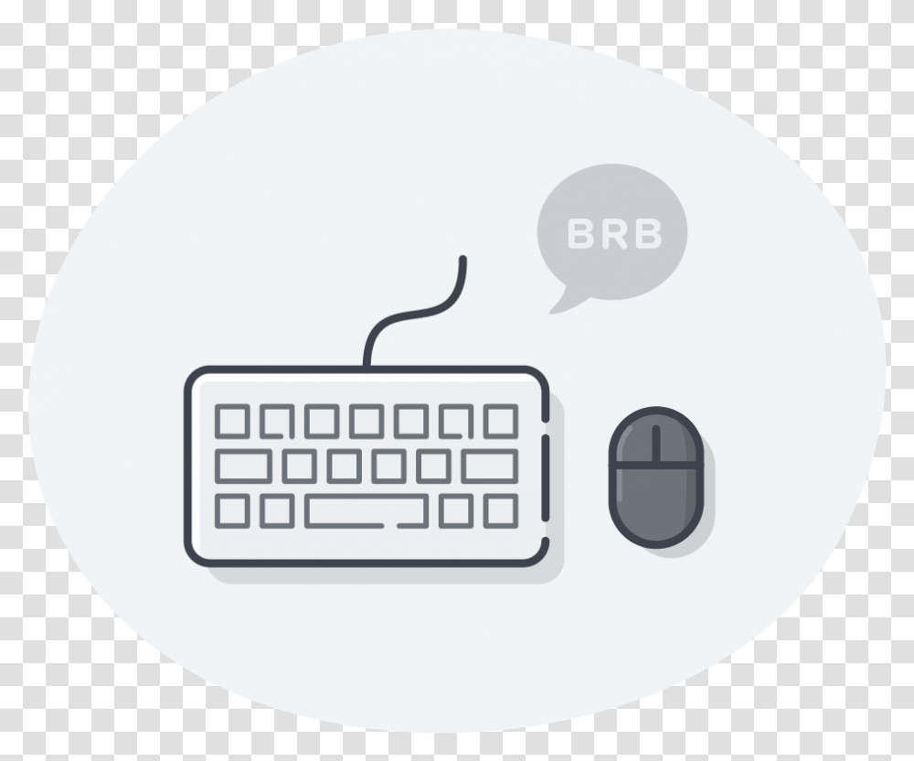 Illo Auto Reply General Illustration, Computer, Electronics, Computer Hardware, Keyboard Transparent Png