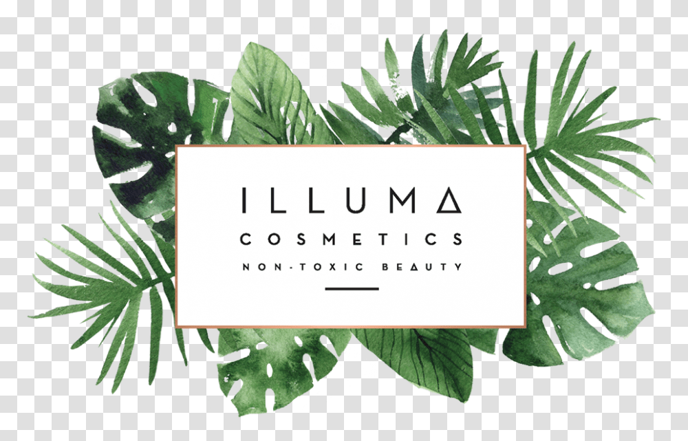 Illuma Cosmetic Toxic Logo, Plant, Vegetation, Leaf, Business Card Transparent Png