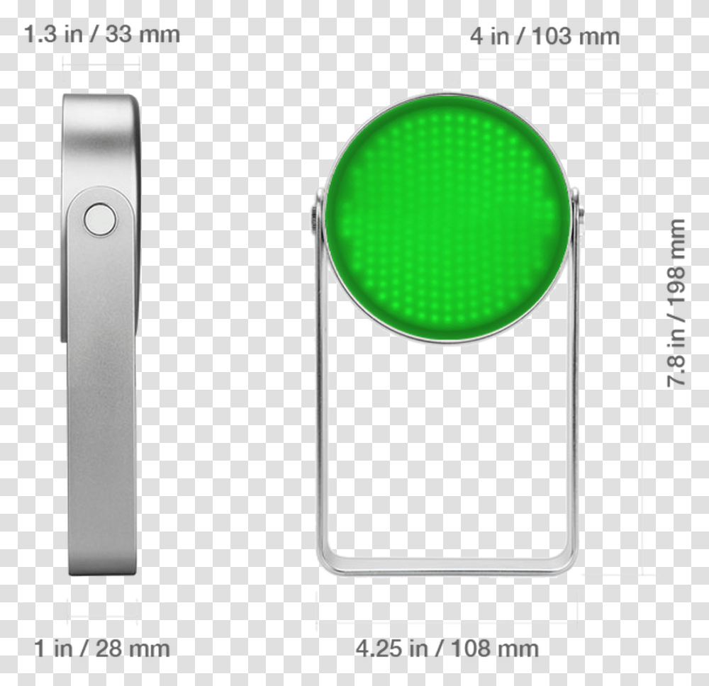 Illuminate Green Light Led Disk Circle, Electronics, Traffic Light Transparent Png