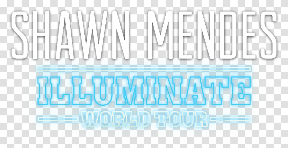 Illuminate World Tour Electric Blue, Word, Alphabet Transparent Png
