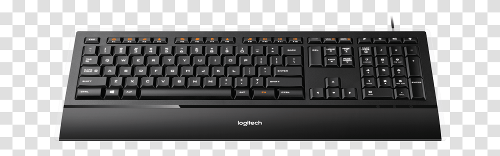 Illuminated Keyboard K740 Logitech K740 Nordic, Computer Keyboard, Computer Hardware, Electronics Transparent Png