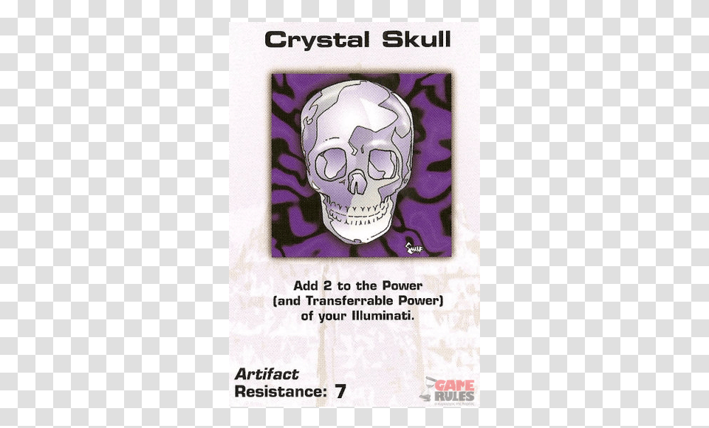 Illuminati Card Game Crystal Skull, Poster, Advertisement, Flyer, Paper Transparent Png
