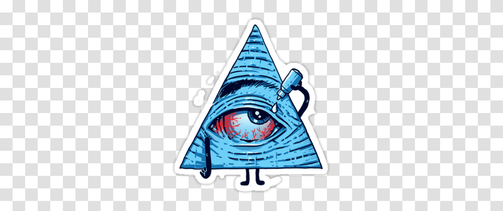 Illuminati Clipart Blue, Triangle, Shoe, Footwear Transparent Png