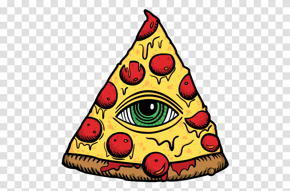 Illuminati Clipart Download Illuminati Pizza, Apparel, Party Hat, Triangle Transparent Png