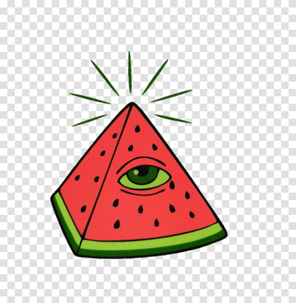 Illuminati Clipart, Plant, Triangle, Fruit, Food Transparent Png