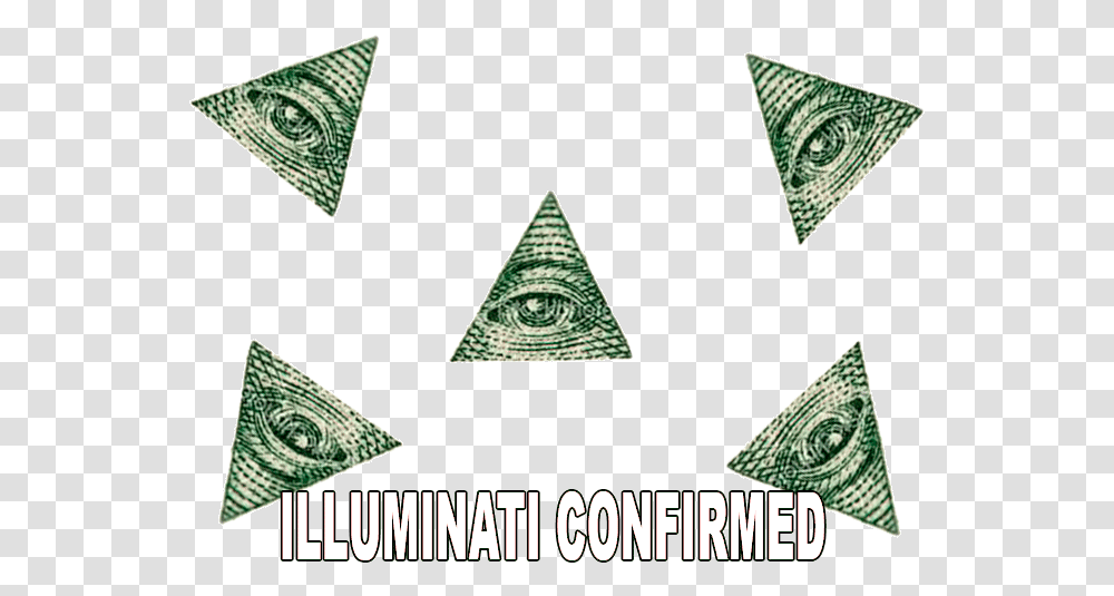 Illuminati Confirmed Meme Gif, Triangle, Arrowhead Transparent Png