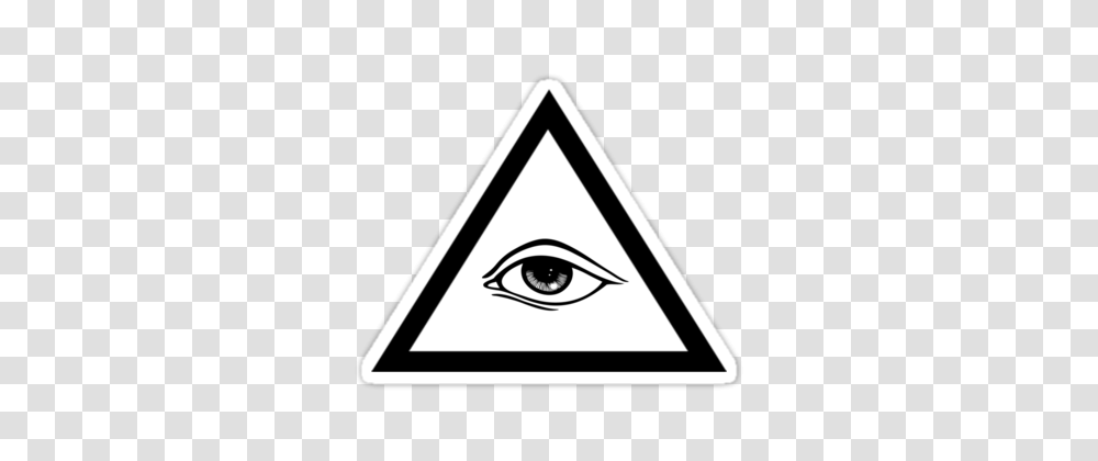 Illuminati Download, Triangle, Sign, Road Sign Transparent Png