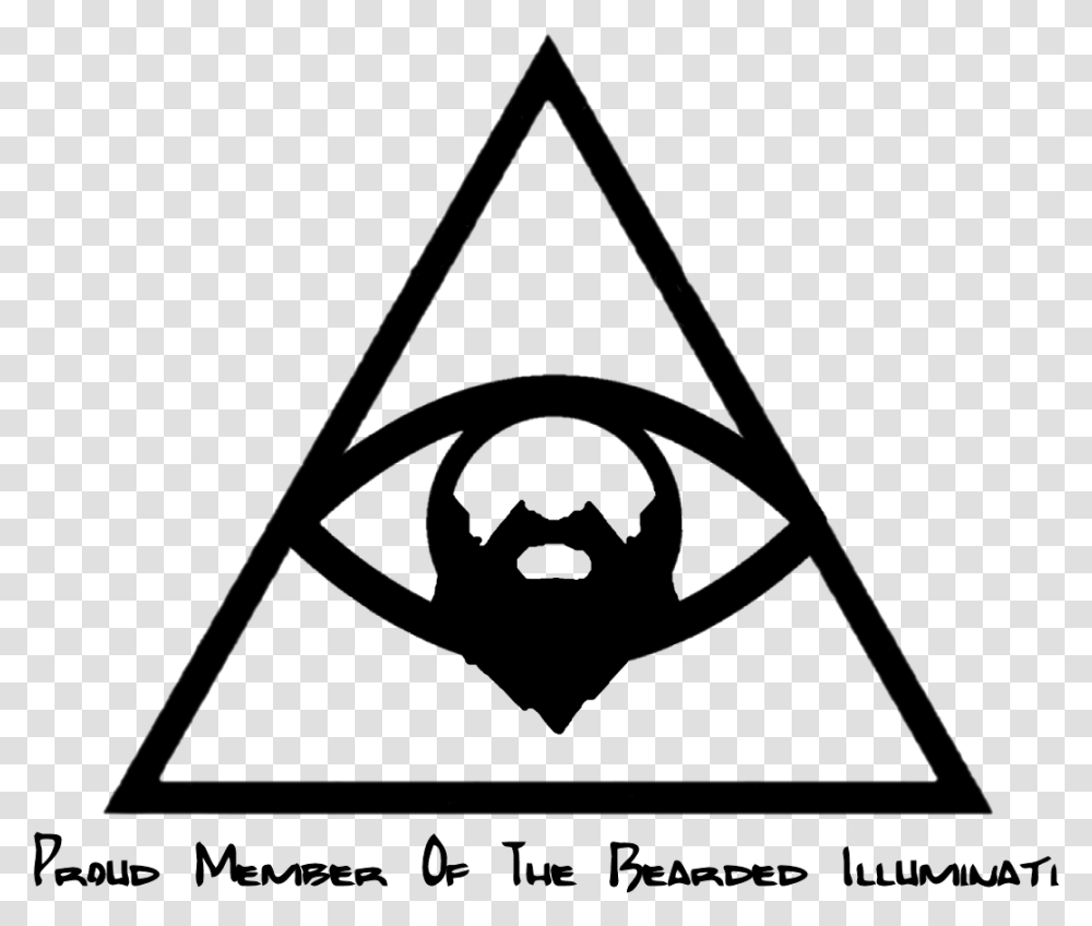 Illuminati Eye In Circle, Triangle, Bow Transparent Png