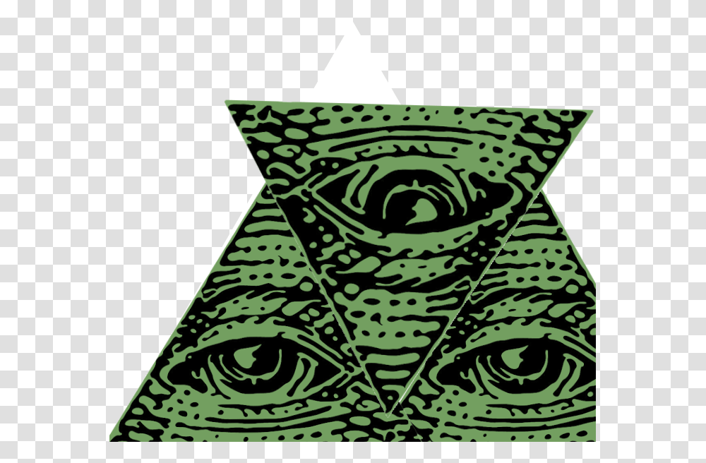 Illuminati Ojo Illuminati, Triangle, Rug Transparent Png