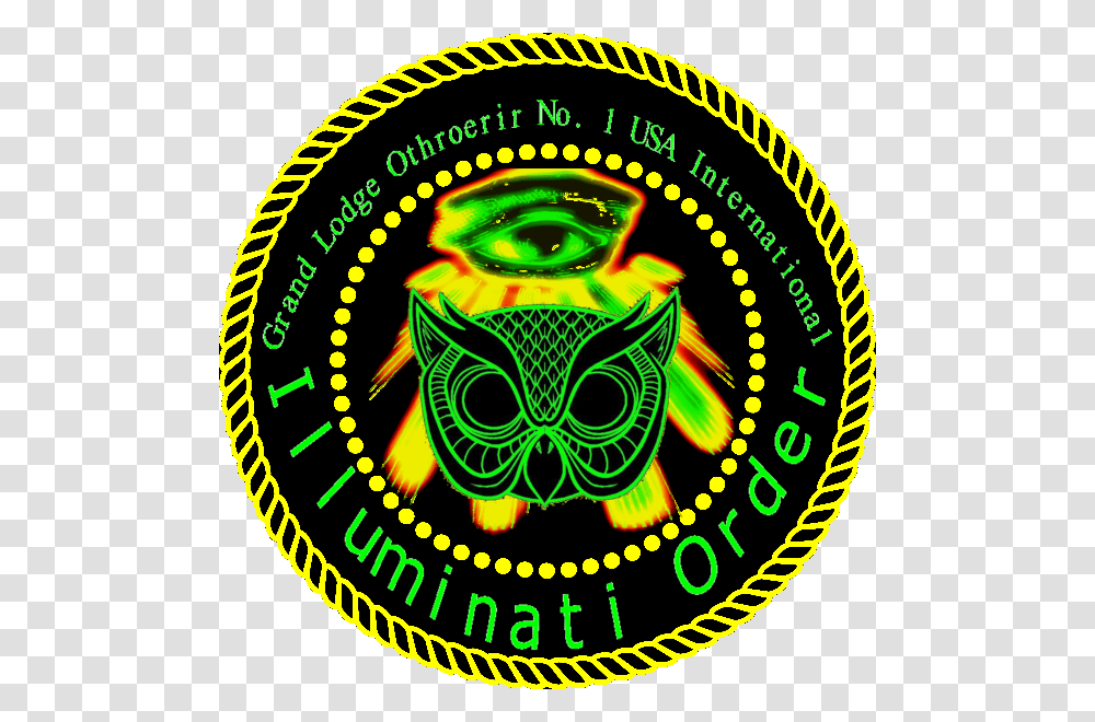 Illuminati Order Grand Lodge Odroerir, Label, Parade, Green Transparent Png