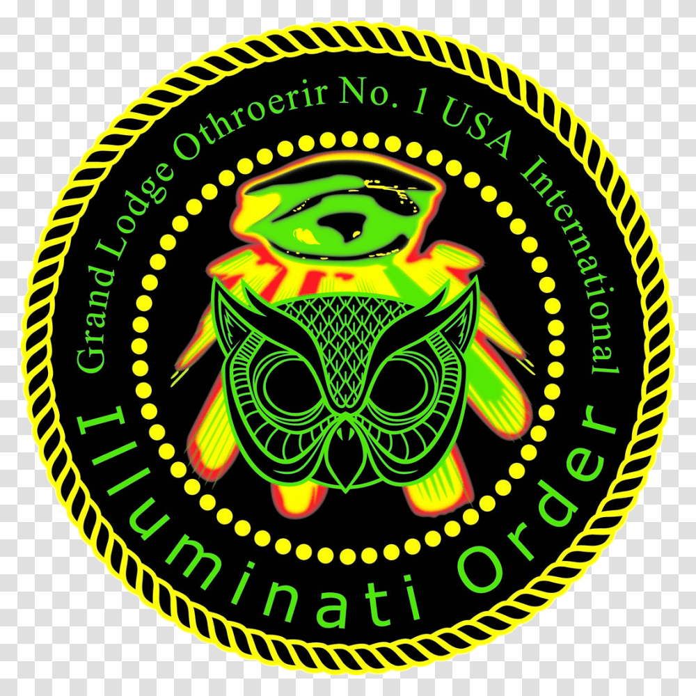 Illuminati Order Grand Lodge Odroerir, Label, Logo Transparent Png