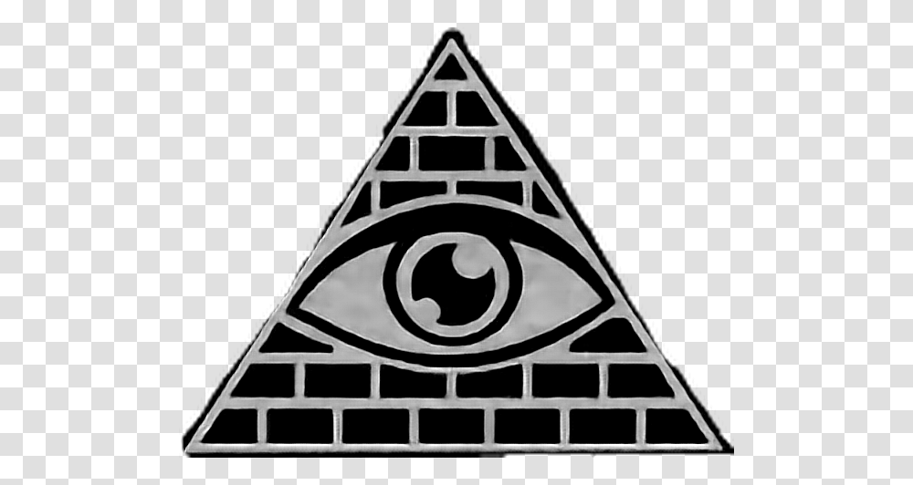 Illuminati Pyramid Eye, Triangle, Rug Transparent Png