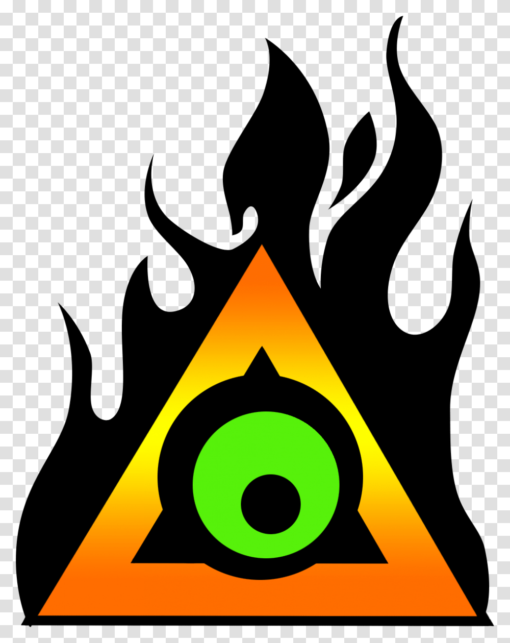 Illuminati Stencil, Triangle Transparent Png