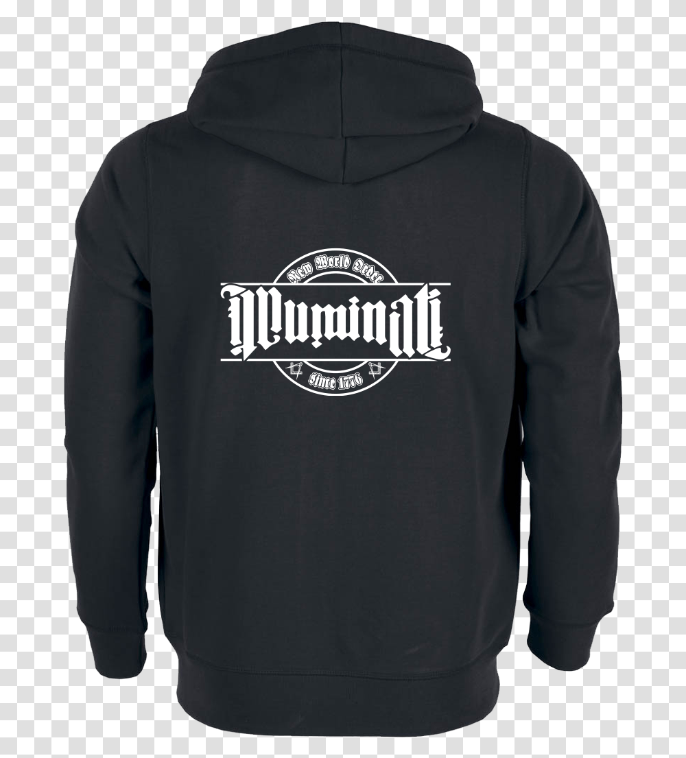 Illuminati Sweatshirt Stanley Hoodiejacket Black Hoodie, Apparel, Sweater, Sleeve Transparent Png