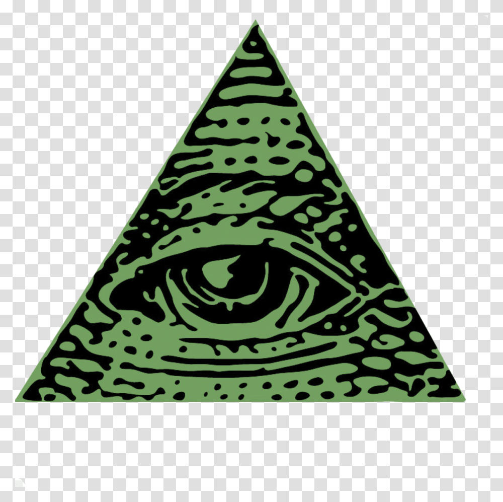 Illuminati Symbol Shadow Government, Triangle, Rug, Plant Transparent Png