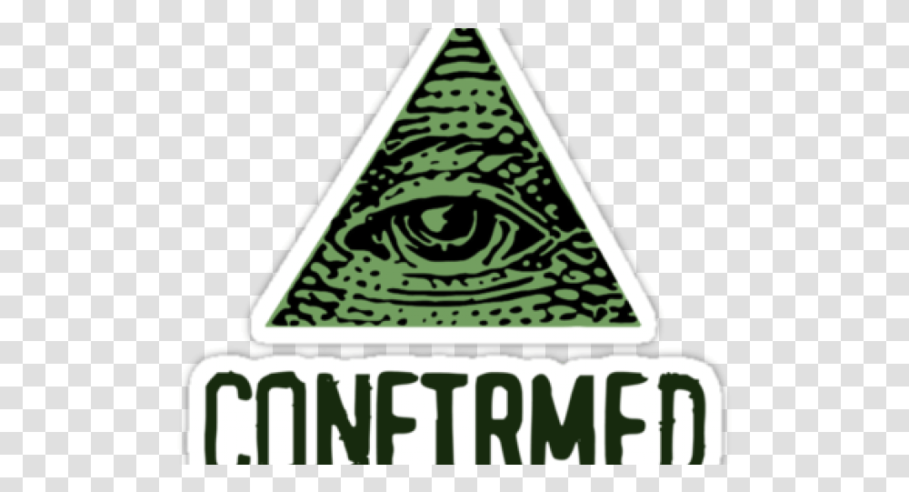 Illuminati Triangle Cliparts Illuminati Sticker, Rug, Sign Transparent Png