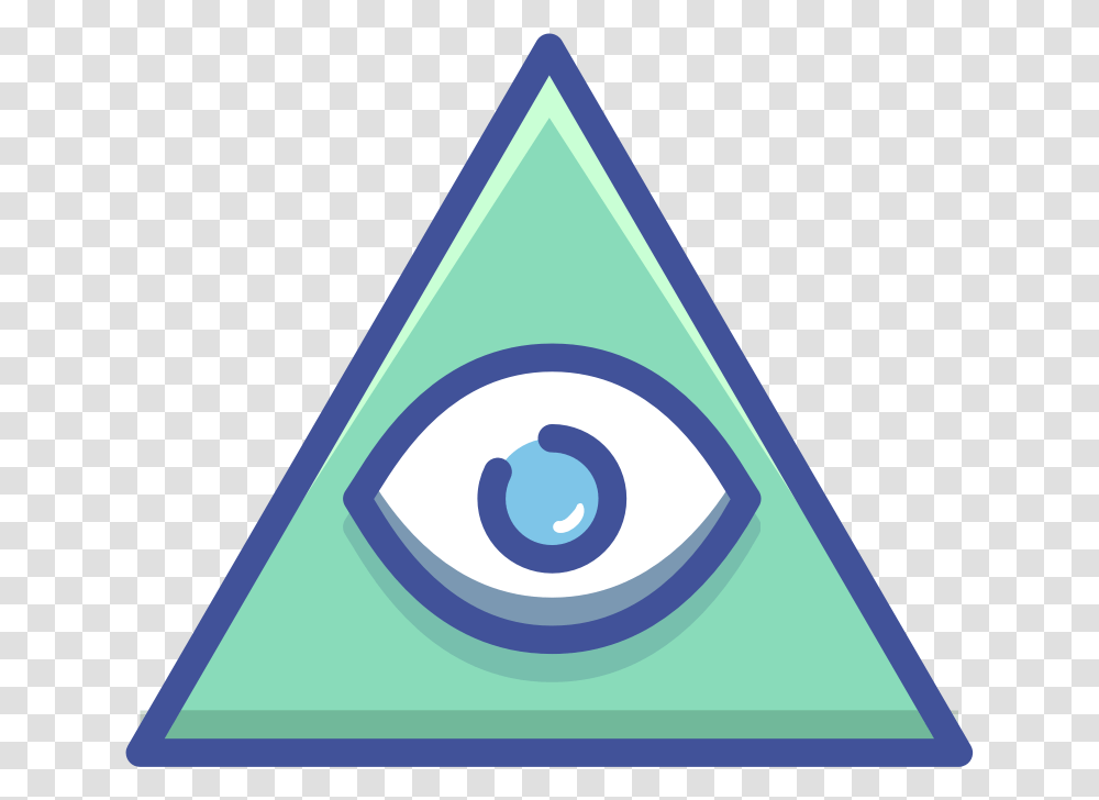 Illuminati, Triangle, Road Sign Transparent Png