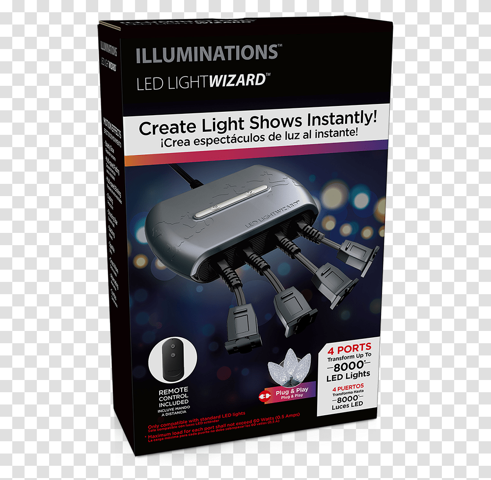 Illumination Led Lightwizard, Poster, Advertisement, Electronics, Flyer Transparent Png