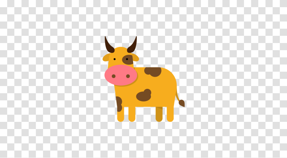 Illustrated Cow Vector And The Graphic Cave, Cattle, Mammal, Animal, Calf Transparent Png