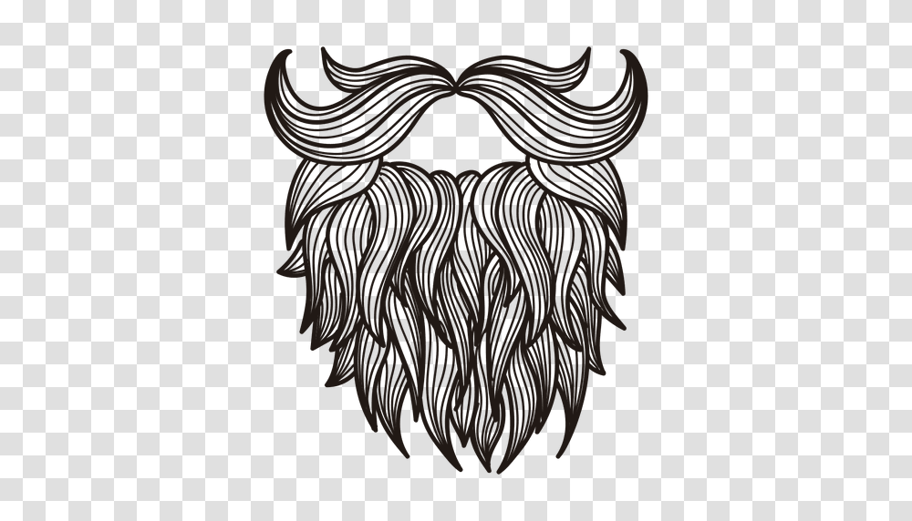 Illustrated Hipster Moustache Beard, Painting, Mustache, Cushion Transparent Png