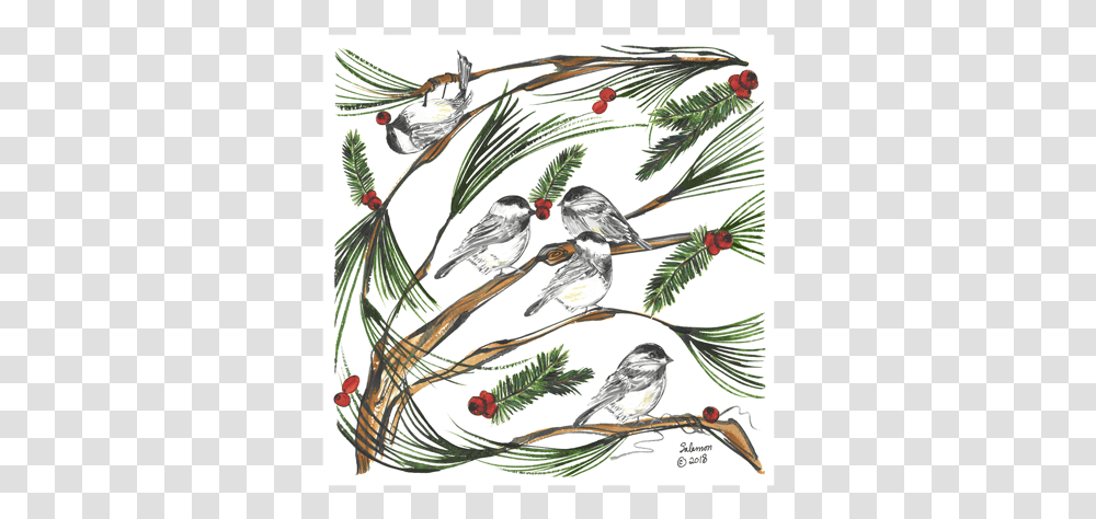 Illustration 474, Bird, Animal, Tree, Plant Transparent Png