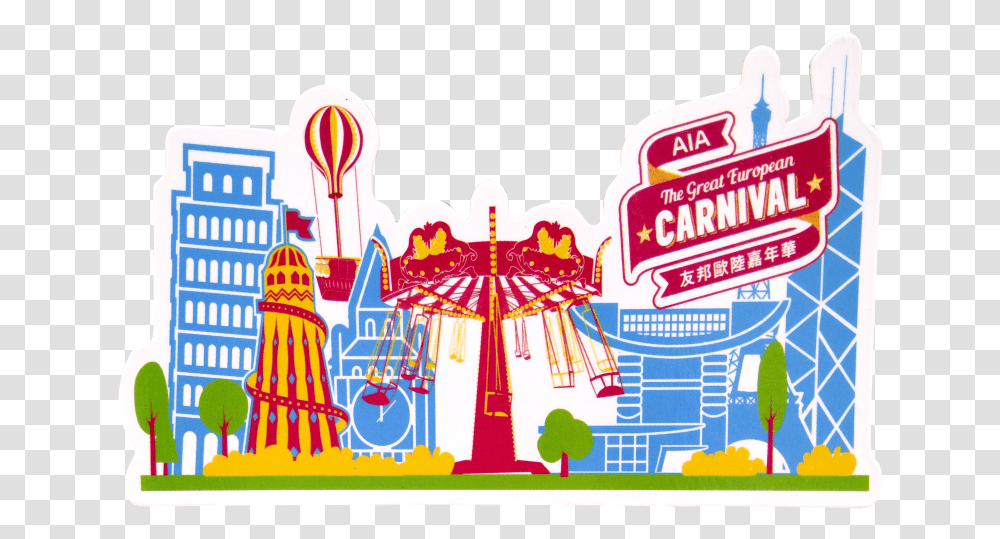 Illustration, Amusement Park, Theme Park, Crowd, Leisure Activities Transparent Png