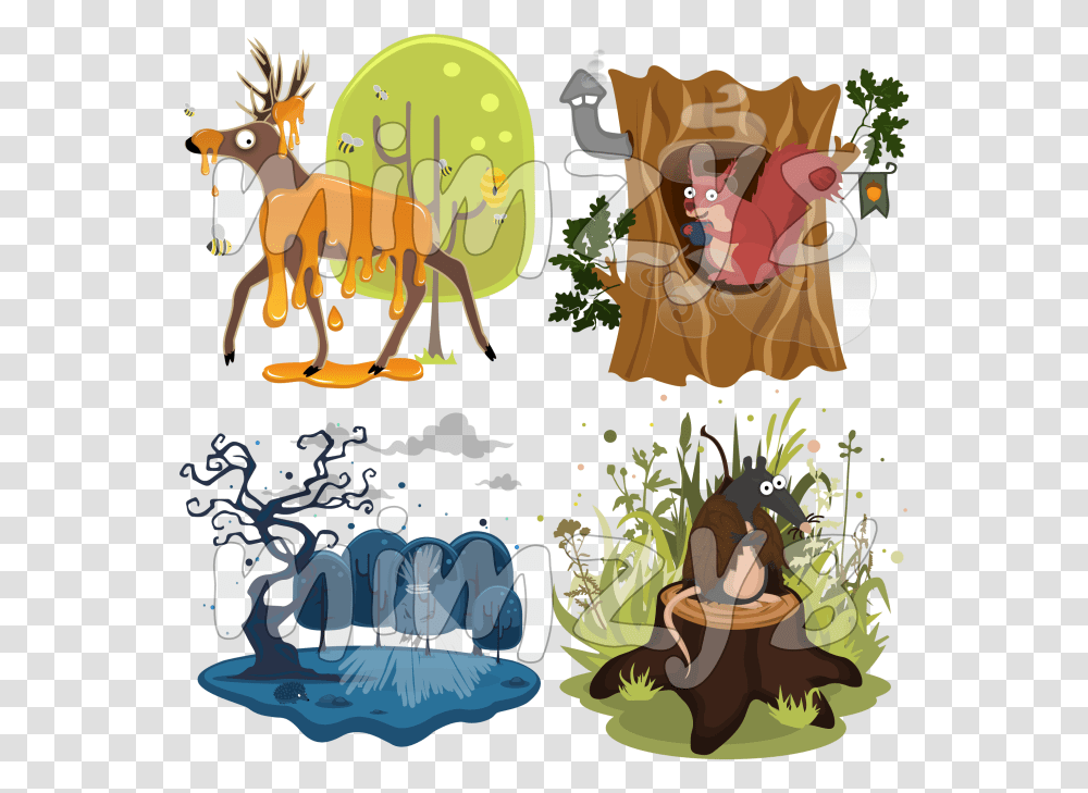 Illustration, Animal, Mammal Transparent Png