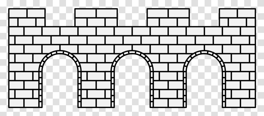 Illustration, Architecture, Building, Arched, Brick Transparent Png