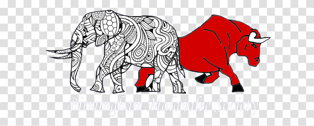 Illustration, Doodle, Drawing, Elephant Transparent Png