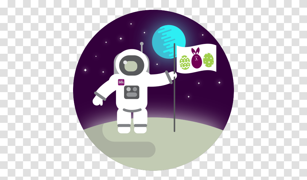 Illustration, Astronaut, Robot Transparent Png