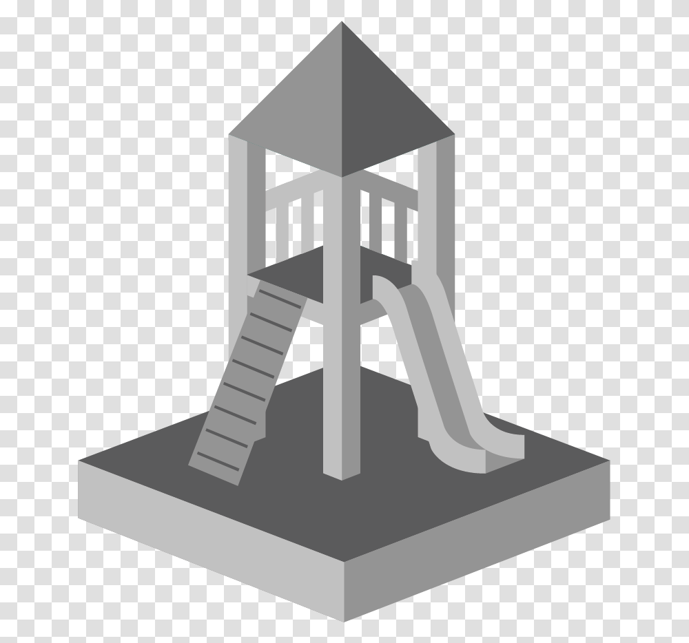 Illustration, Building, Architecture, Cross, Bell Tower Transparent Png