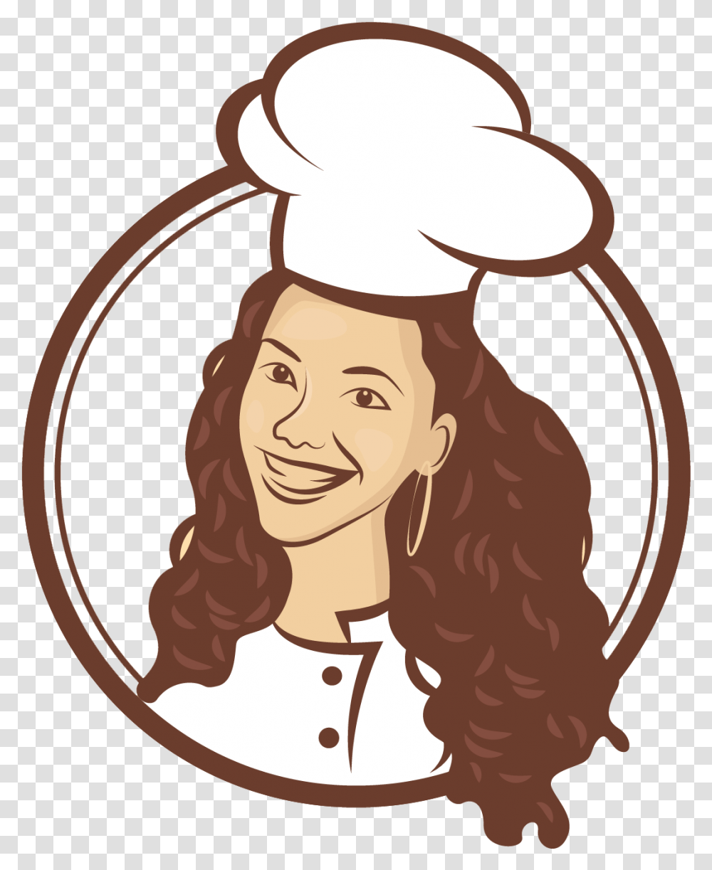 Illustration, Chef, Face, Drawing Transparent Png