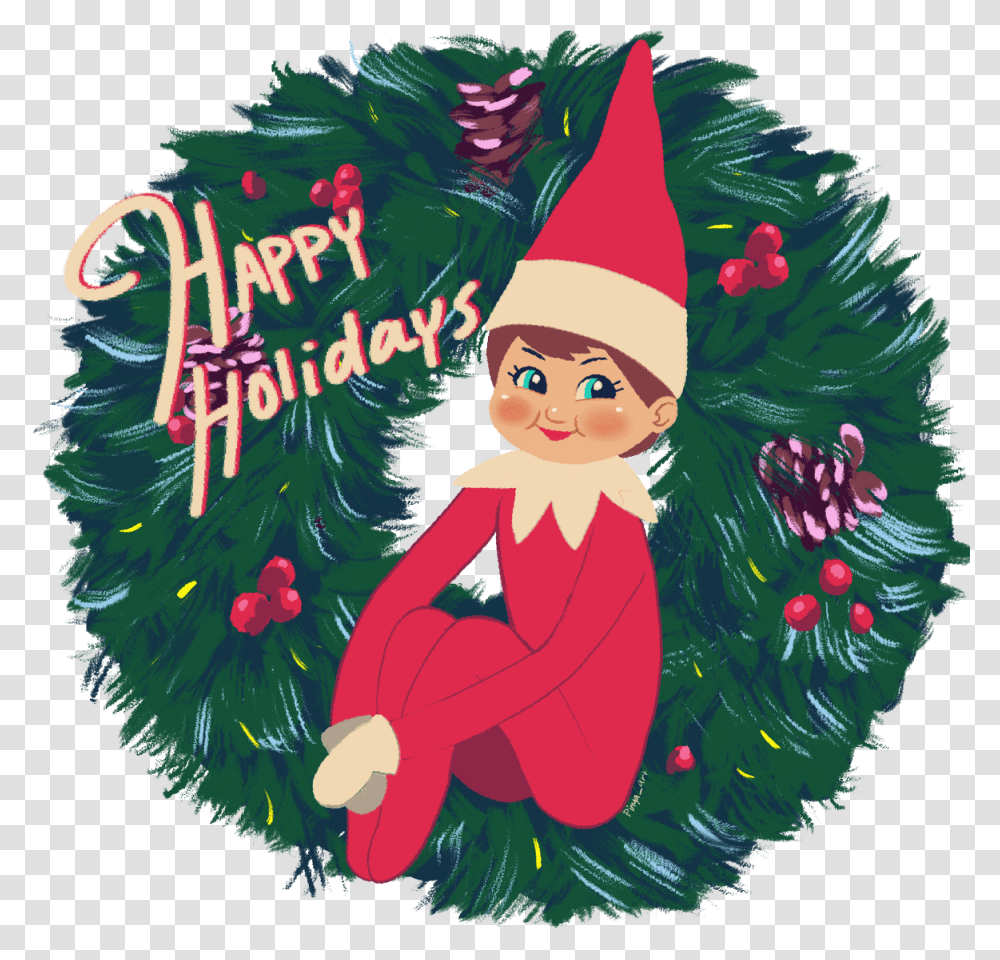 Illustration, Apparel, Elf, Hat Transparent Png