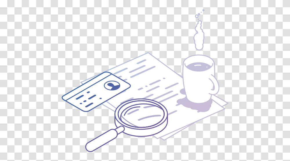 Illustration, Coffee Cup, Porcelain Transparent Png