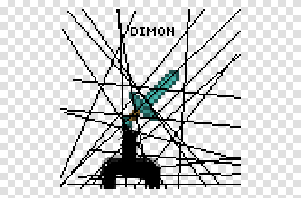 Illustration, Construction Crane, Arrow, Minecraft Transparent Png