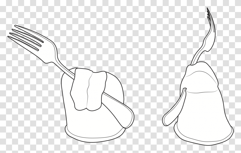 Illustration, Cutlery, Hand, Spoon Transparent Png