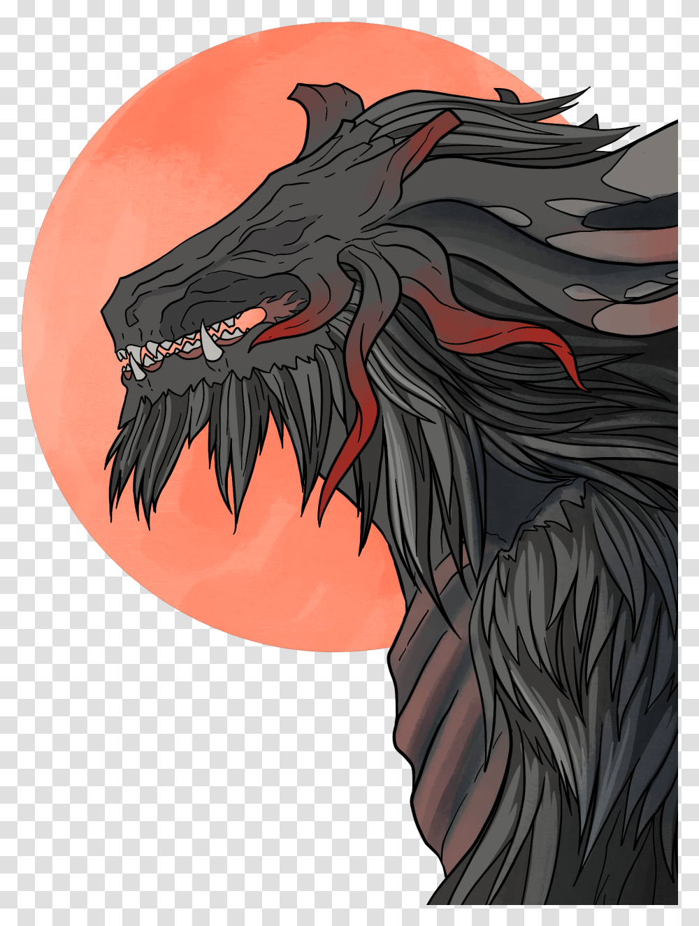 Illustration, Dragon, Painting Transparent Png