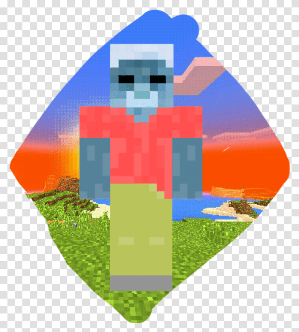 Illustration, Dvd, Disk, Minecraft, Person Transparent Png